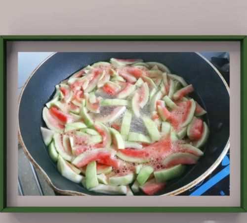 西瓜皮軟糖的做法,西瓜皮怎么才能做成西瓜軟糖圖6