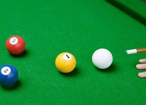 關于打臺球時的一個很基本的問題英語