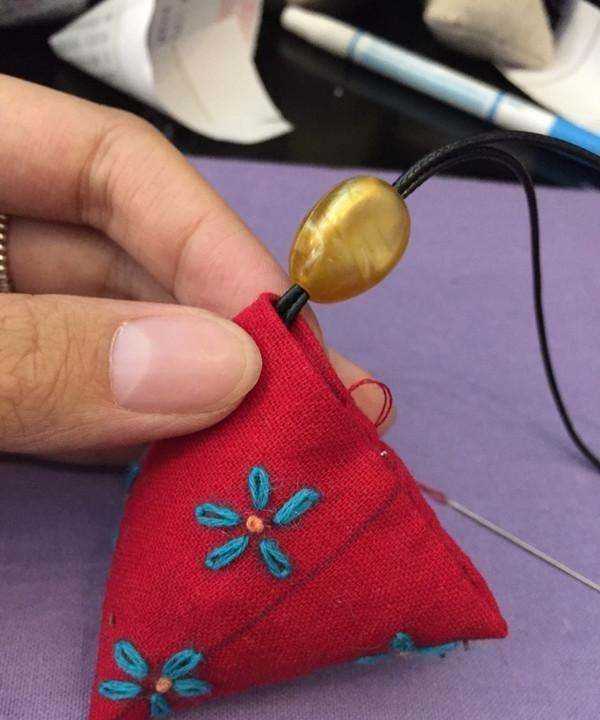 怎么做香包簡單又好看,香囊的制作方法圖16