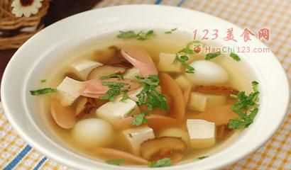 素肉絲三鮮湯的做法