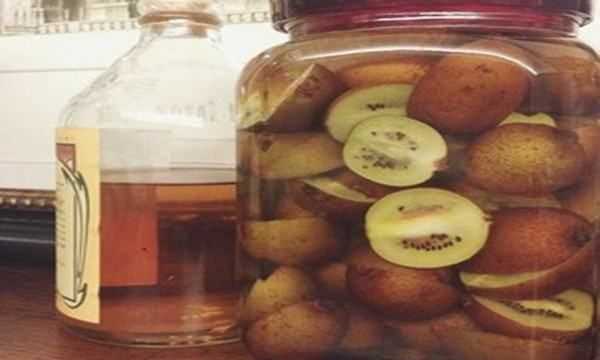 獼猴桃泡酒幾天能喝,米酒泡獼猴桃兩天了可以喝嗎圖8