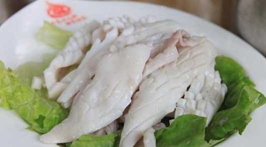 魷魚切花刀切哪個(gè)面,魷魚卷怎么切花刀圖4