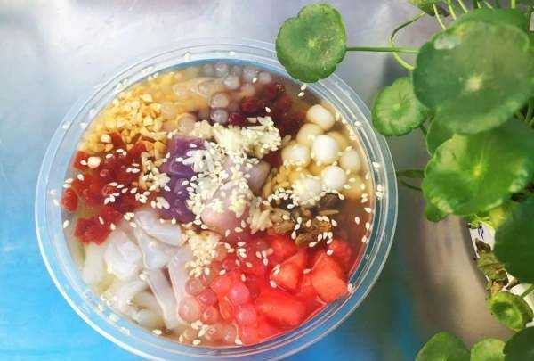 冰涼粉放什么配料,涼粉放些什么調料圖1