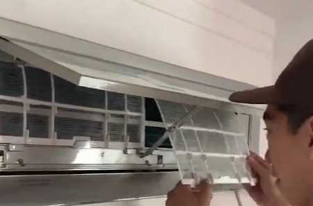 怎么打開空調(diào)外殼,格力空調(diào)內(nèi)機怎么拆開外殼圖6