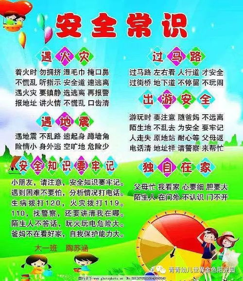 幼兒園安全知識(shí)我知道