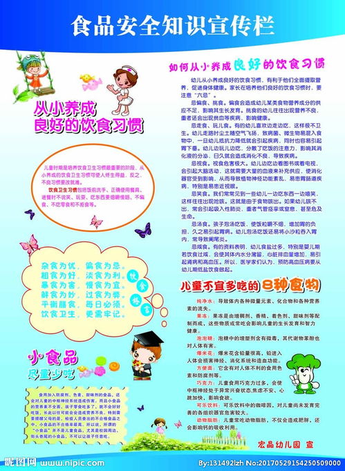关于幼儿食品安全的知识点