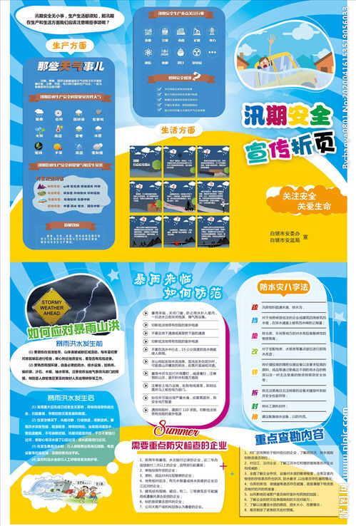 汛期安全知識(shí)宣傳圖文