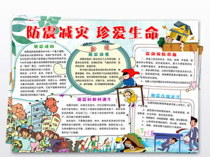 珍愛生命安全知識(shí)地震知識(shí)手抄報(bào)內(nèi)容