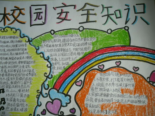 兒童學(xué)校安全知識手抄報內(nèi)容