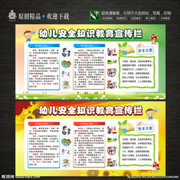 幼兒安全知識(shí)教育宣傳欄