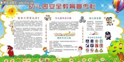 幼兒園安全知識宣傳專欄