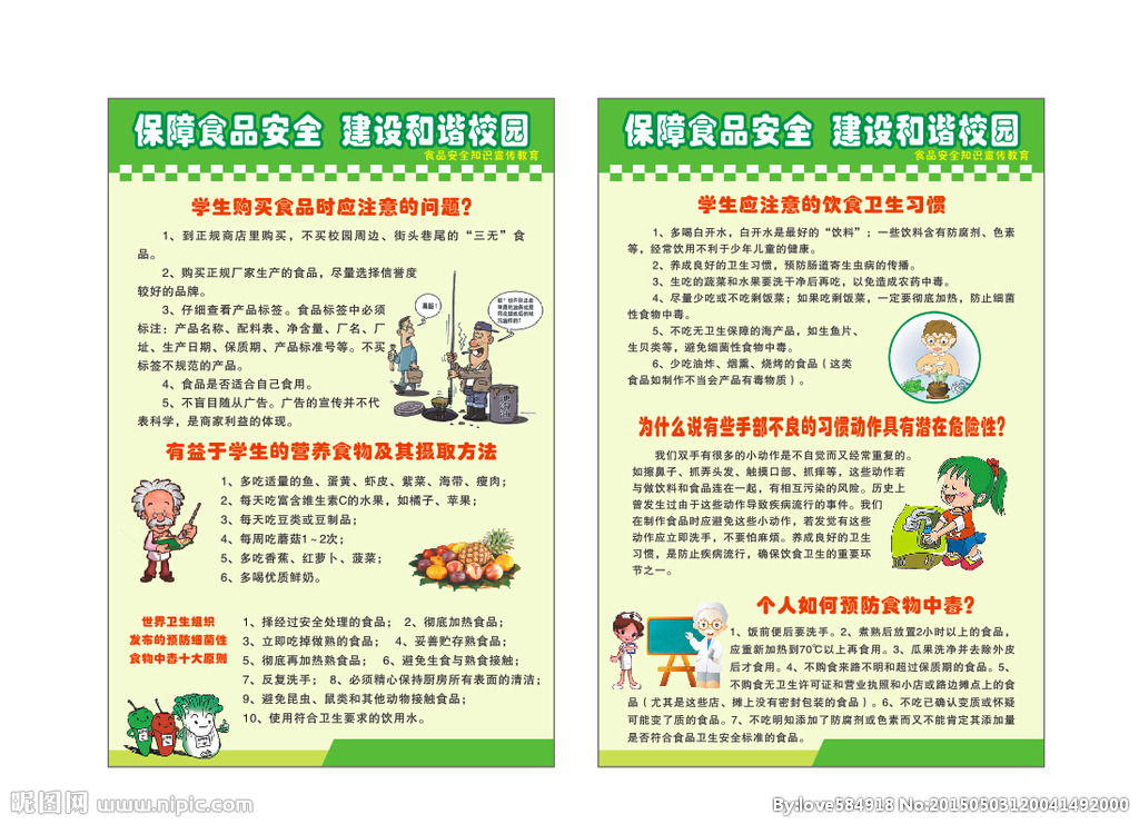 食品安全知識公共教育