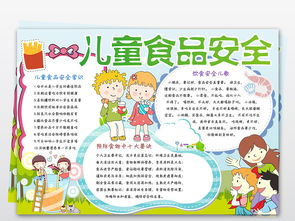 食品衛(wèi)生安全知識小學(xué)生手抄報