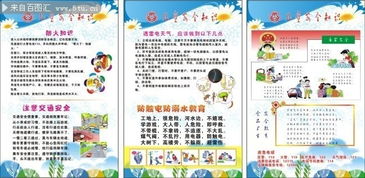 幼兒園安全知識(shí)的圖