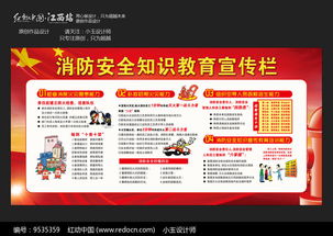 局消防安全知識(shí)展板