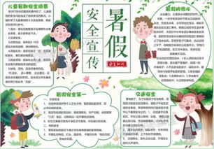 一級簡單安全知識小報