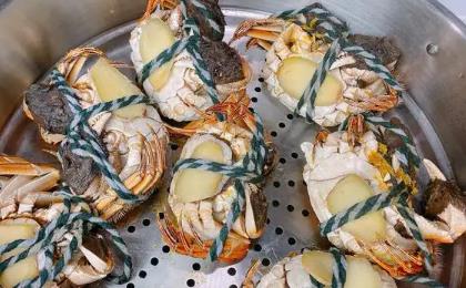 清蒸螃蟹的做法和步驟