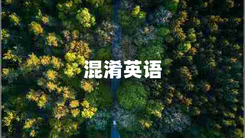 混淆英語 混淆英語