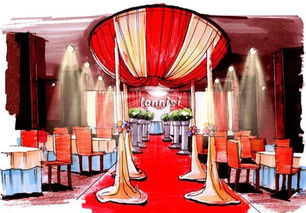 手繪婚慶策劃設(shè)計方案圖