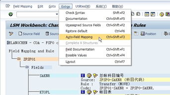 導(dǎo)出,會(huì)計(jì)科目,sap