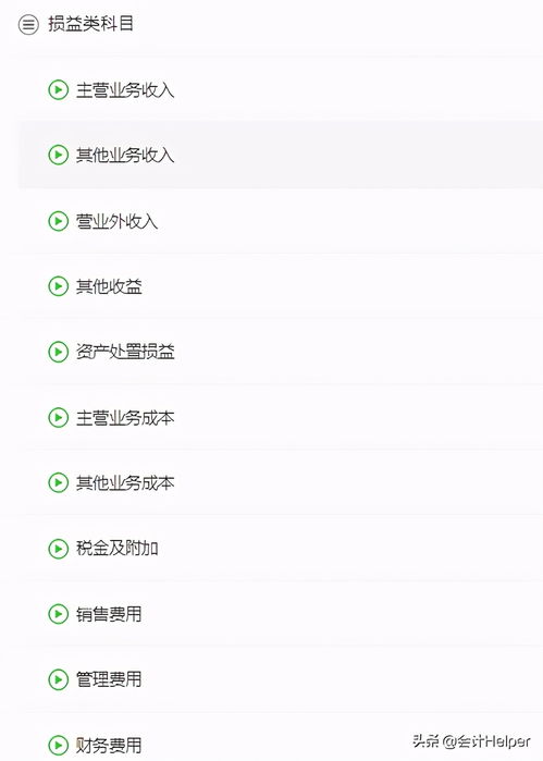 會計科目損益類科目有哪些