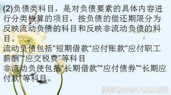 不清,會計科目,功能,分類