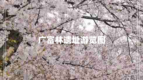 廣富林遺址游覽圖