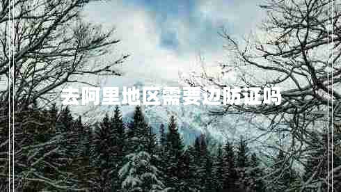 去阿里地區(qū)需要邊防證嗎 去阿里地區(qū)需要邊防證嗎