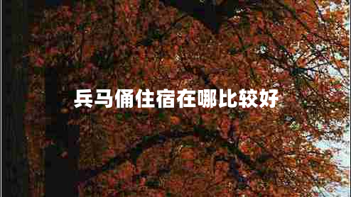 兵馬俑住宿在哪比較好 兵馬俑住宿在哪比較好