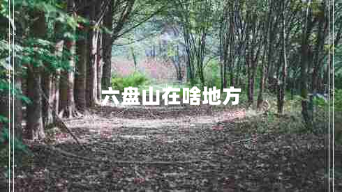 六盤山在啥地方