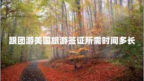 跟團(tuán)游美國旅游簽證所需時間多長