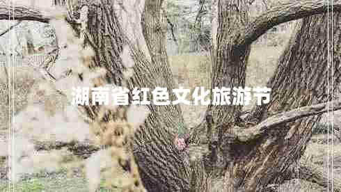 湖南省紅色文化旅游節(jié)