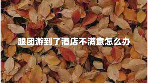 跟團游到了酒店不滿意怎么辦