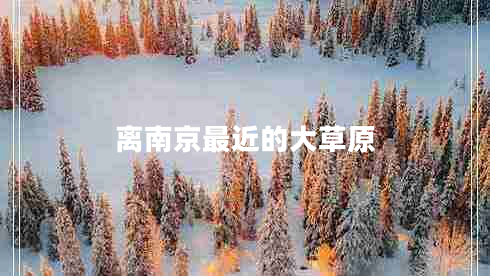 離南京最近的大草原 離南京最近的大草原