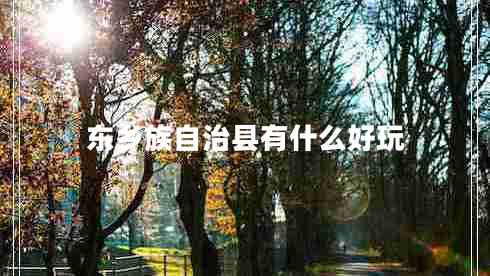 東鄉(xiāng)族自治縣有什么好玩 東鄉(xiāng)族自治縣有什么好玩