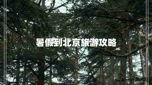 暑假到北京旅游攻略