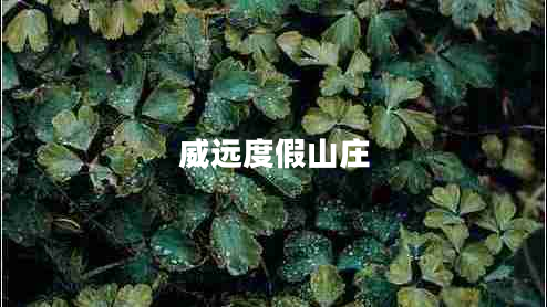 威遠(yuǎn)度假山莊