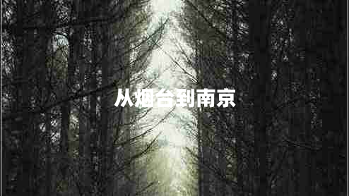 從煙臺(tái)到南京 從煙臺(tái)到南京