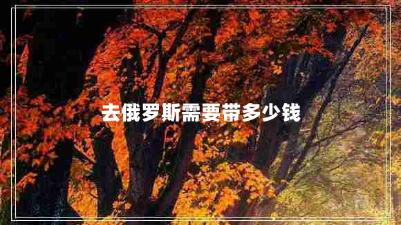 去俄羅斯需要帶多少錢 去俄羅斯需要帶多少錢