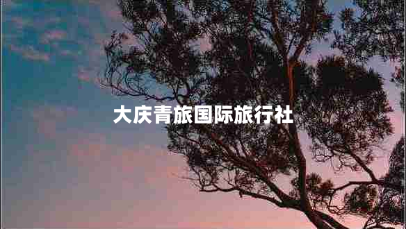 大慶青旅國際旅行社 大慶青旅國際旅行社