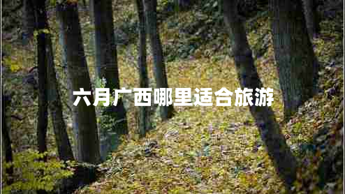 六月廣西哪里適合旅游