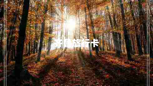 齊魯旅行卡 齊魯旅行卡