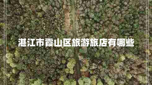 湛江市霞山區(qū)旅游旅店有哪些 湛江市霞山區(qū)旅游旅店有哪些