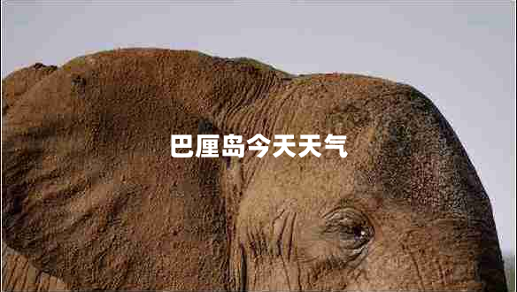 巴厘島今天天氣