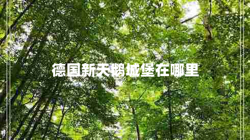 德國(guó)新天鵝城堡在哪里