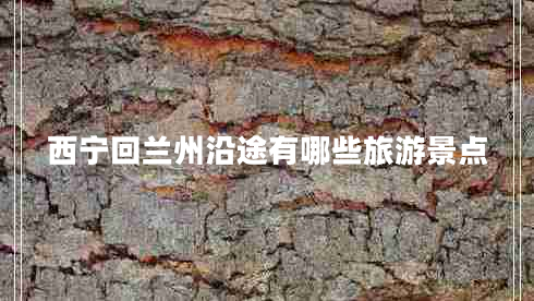 西寧回蘭州沿途有哪些旅游景點(diǎn)