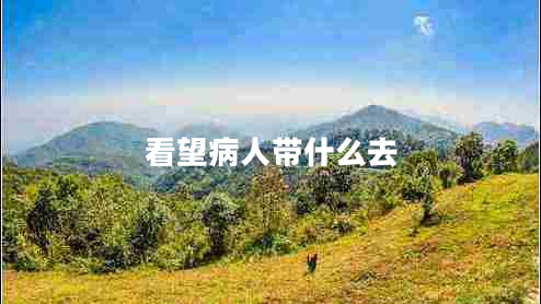 看望病人帶什么去 看望病人帶什么去