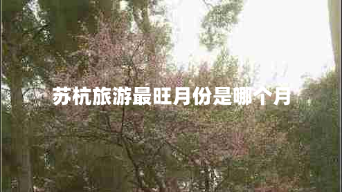 蘇杭旅游最旺月份是哪個(gè)月