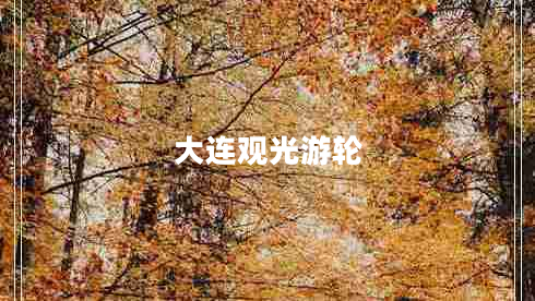 大連觀光游輪 大連觀光游輪