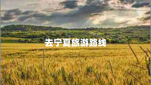 去寧夏旅游路線